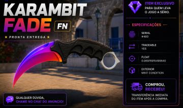 Bloxstrike | Karambit Fade Factory New