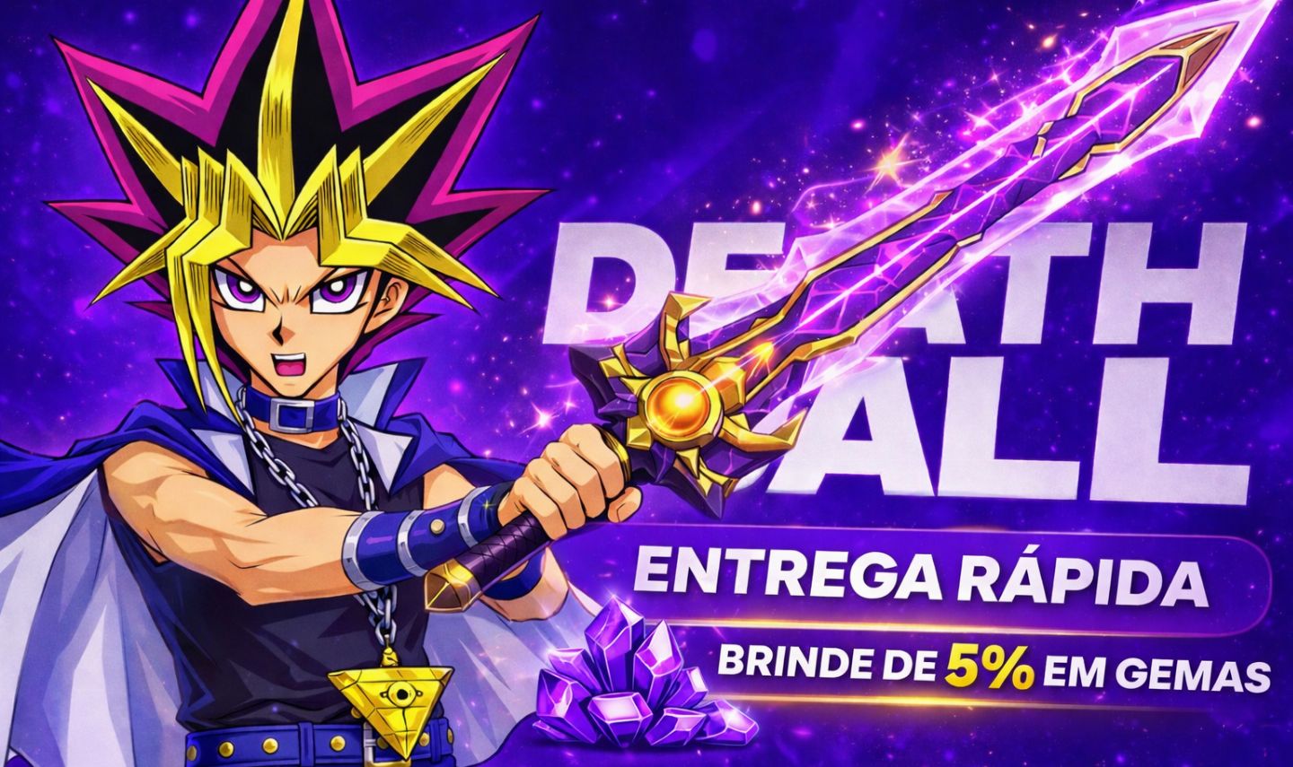 GEMAS DEATH BALL| MUITO BARATO + Estrega Rapida e segura (5% DE BRINDE EM GEMAS)