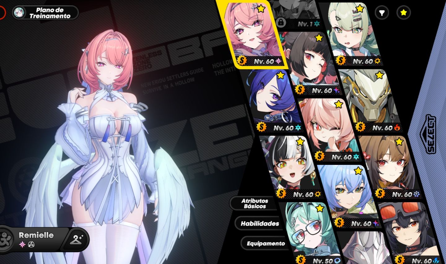 ZZZ NIVEL 57 COM YE SHUNGUANG M1 + TIME PREMIUM, REMIELLE, PROMEIA, ROXY, E MAIS