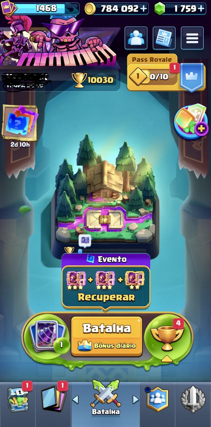 (PRA SAIR RÁPIDO) COMBO CONTA DE BRALW 2020 94K DE TROFÉUS + CONTA CLASH 10K