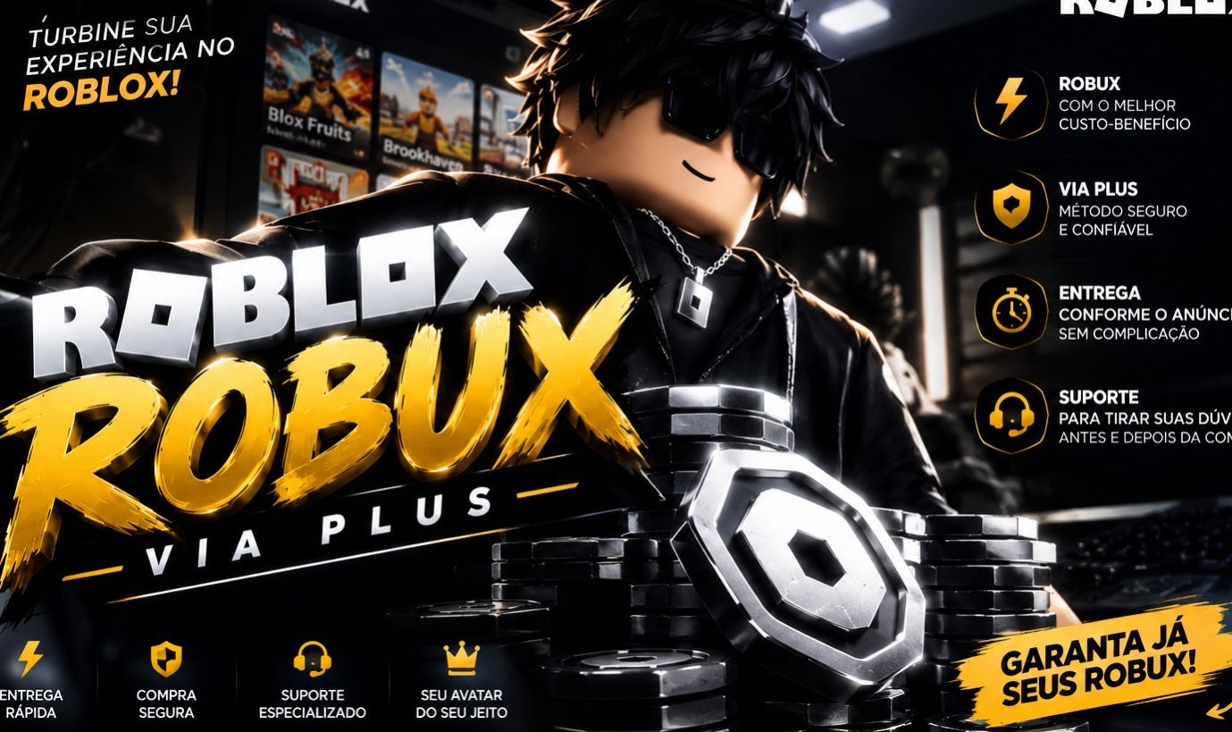 ROBLOX ROBUX BARATO VIA PLUS | ENTREGA SEGURA