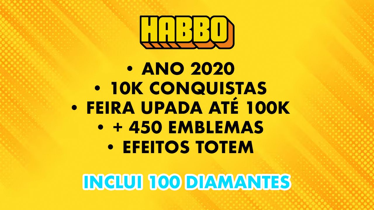 Conta Habbo com Visuais Raros
