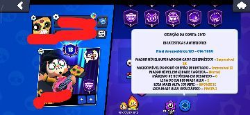 Conta rara brawl Stars