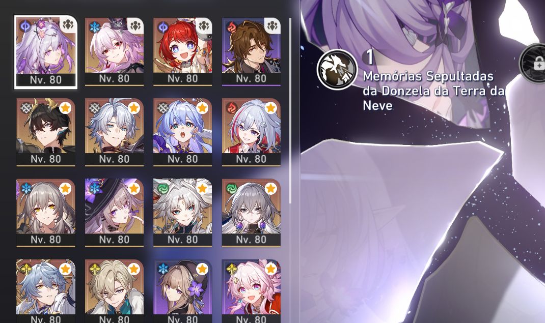 HSR Conta com CASTORICE E1, HIMEKO NOVA + CONE, BLADE FOGO + CONE...