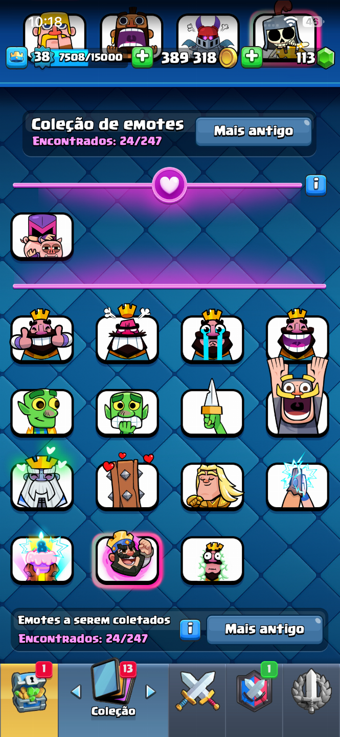 CONTA CLASH 7MIL TROFÉUS