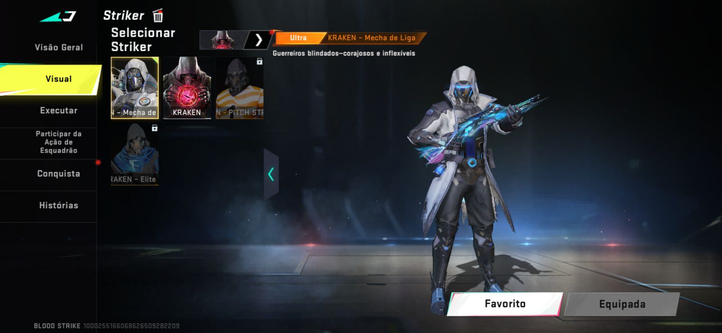 Conta nv 50 muitas skins