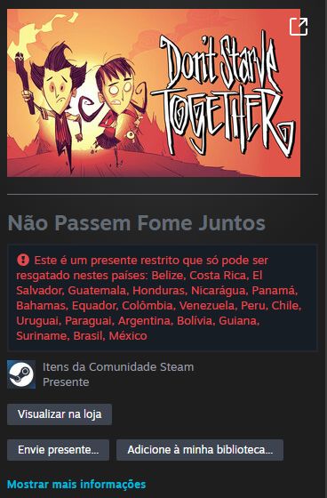 Don't Starve Together - KEY STEAM