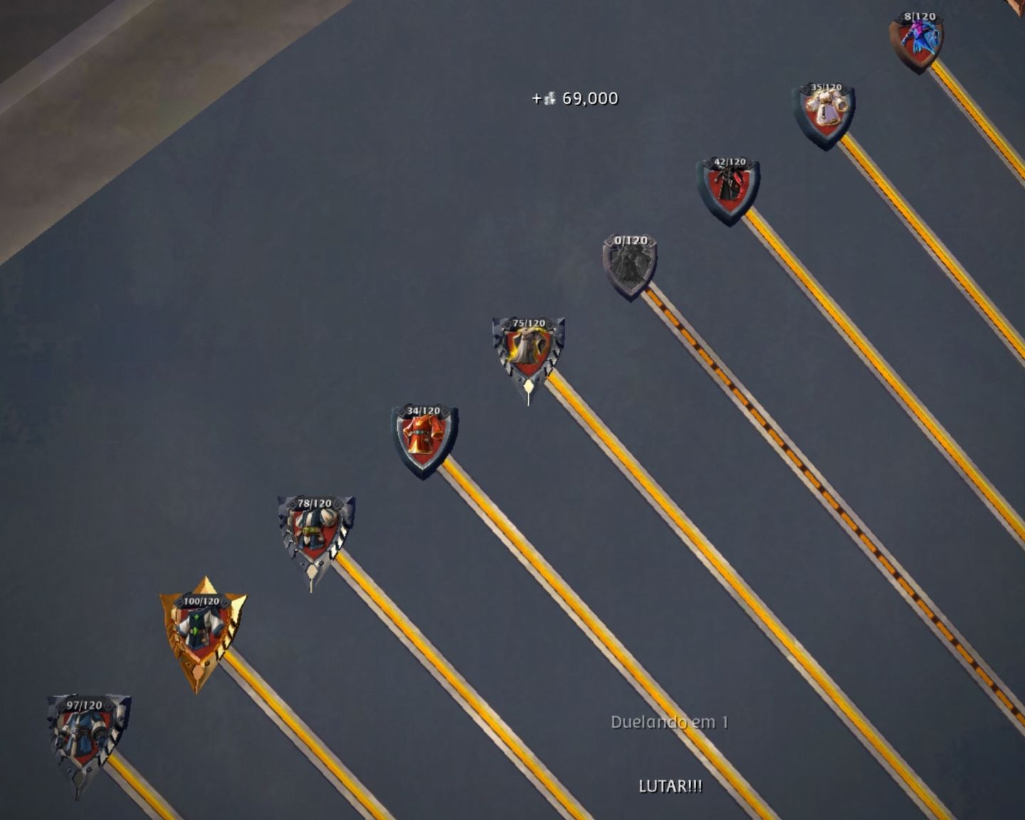 Conta Albion Online com Skin Veado das Neblinas