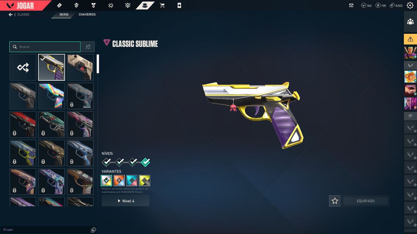 CONTA VALORANT | DONO ORIGINAL | COLEÇÃO DE SKINS