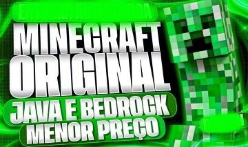 MINECRAFT ORIGINAL JAVA & BEDROCK 30 DIAS