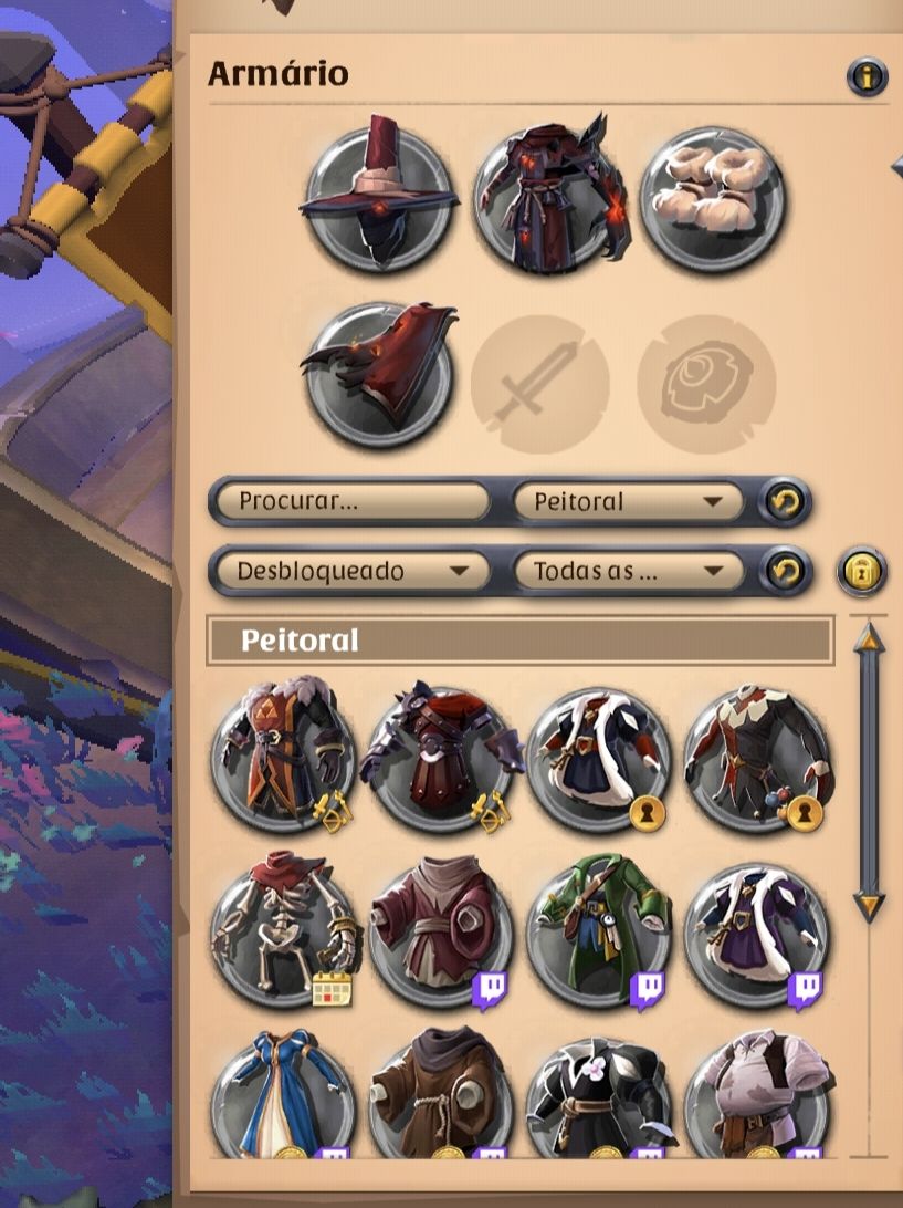 Conta Albion com bastante skin, e 4k pontos de aprendizagem
