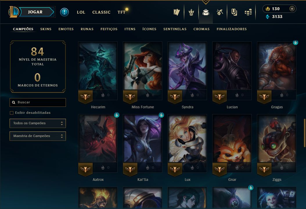 SKIN SHACO PANDEMÔNICO BORDA + [ PLATINA COM 70 PDLS ] + [ TROCA NICK ]