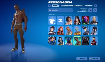 Conta Fortnite Travis Scott (pacote completo)