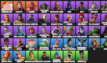 CONTA FORTNITE - 47 SKINS | PODE ALTERAR E-MAIL | Ice Spice, Polarity, PJ, Nisha