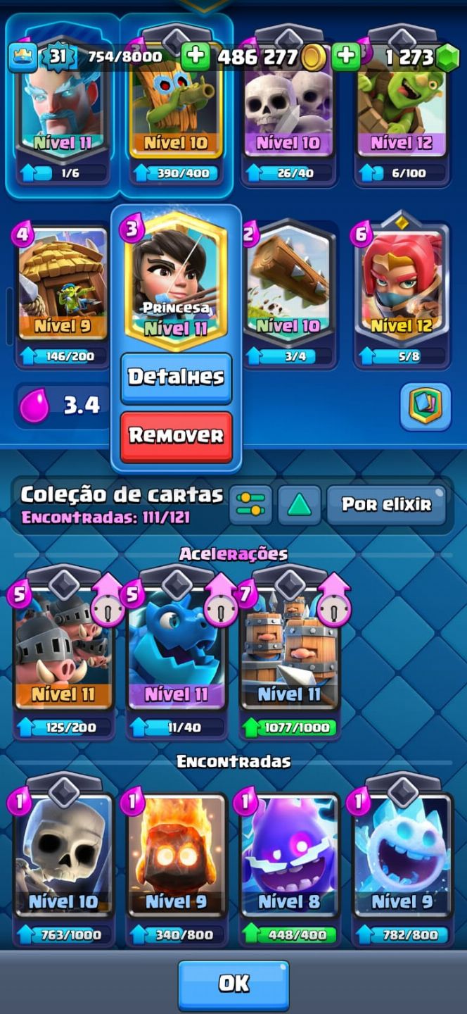Combo Supercell: Brawl Stars (38k) + Clash Royale (6k) | Full Acesso