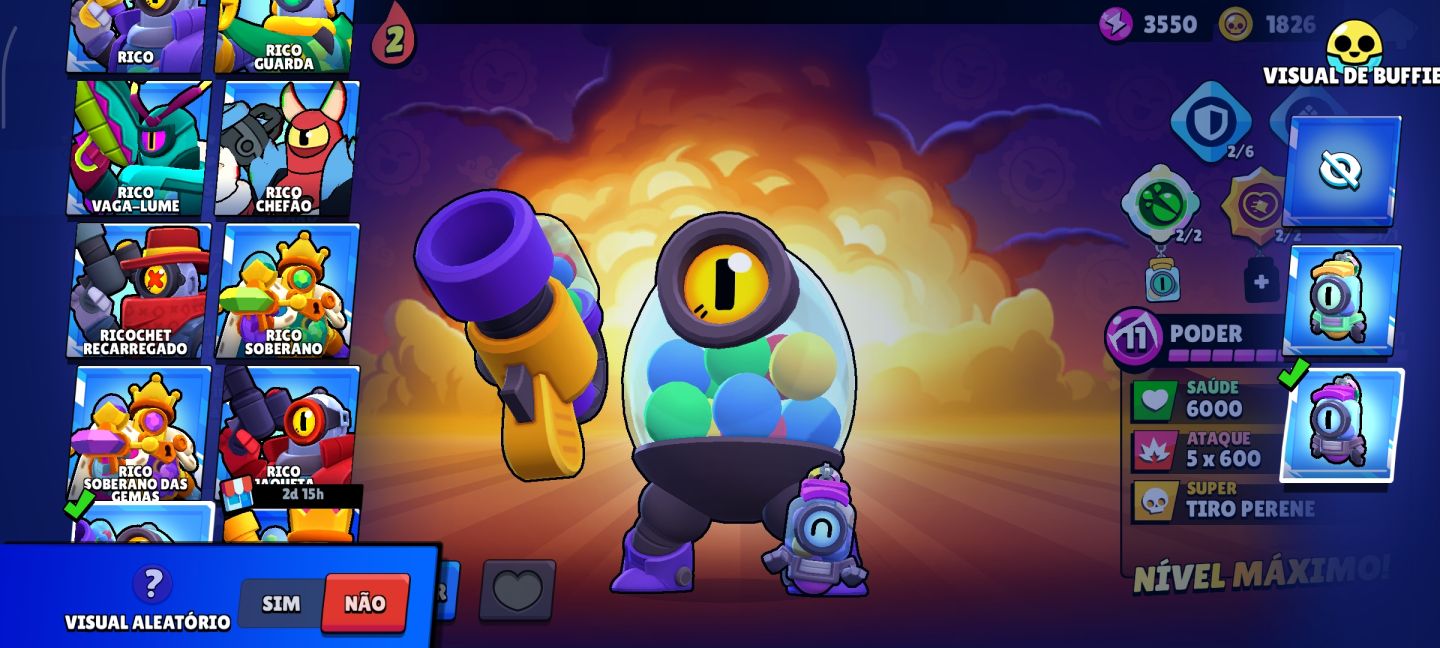 Conta de Brawl Stars - 100K Troféus - Valor Negociável