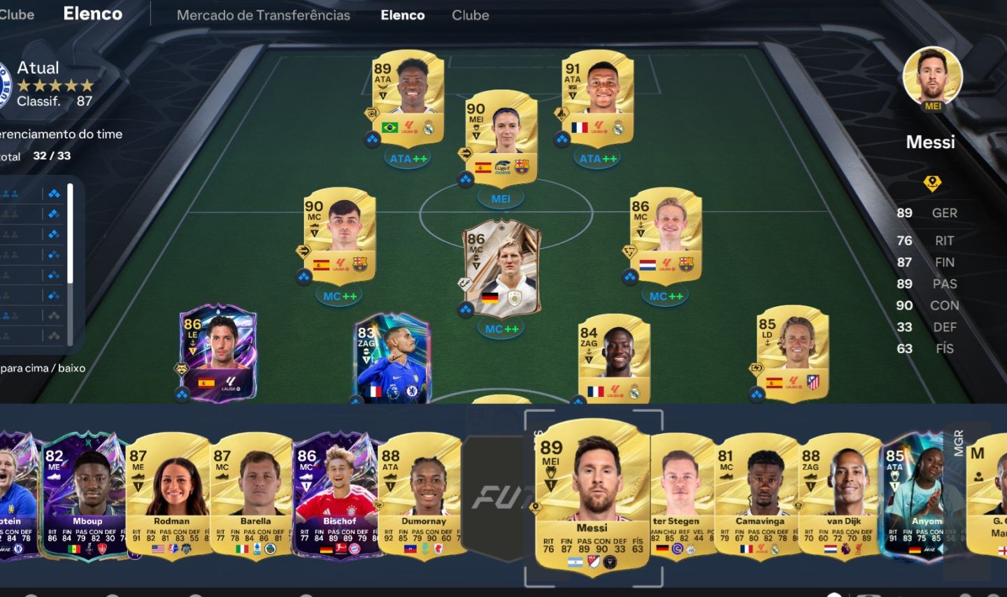 Conta Fifa FC27 kylian mbappé e aitana bonmatí negociavel + 200k gold.