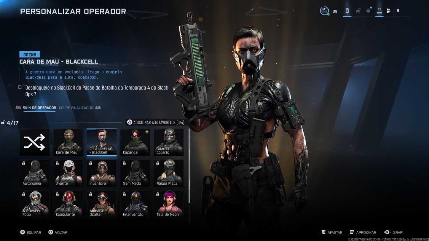 Conta warzone