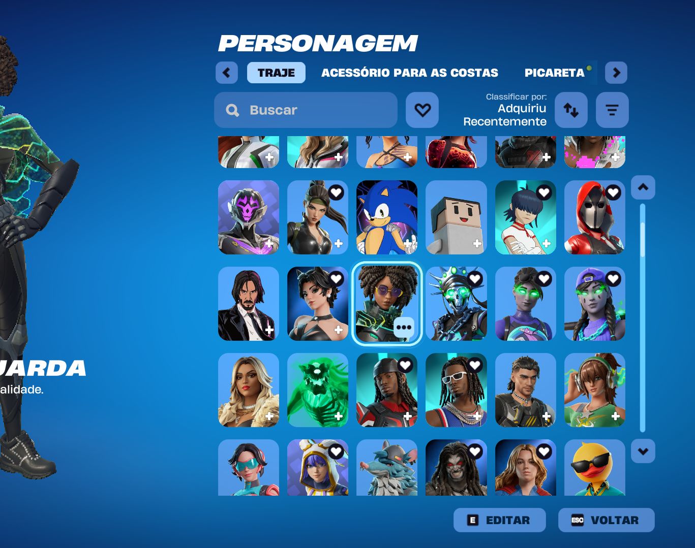 CONTA FORTNITE COM VÁRIAS SKINS | RARIDADES + CONTA COMPLETA