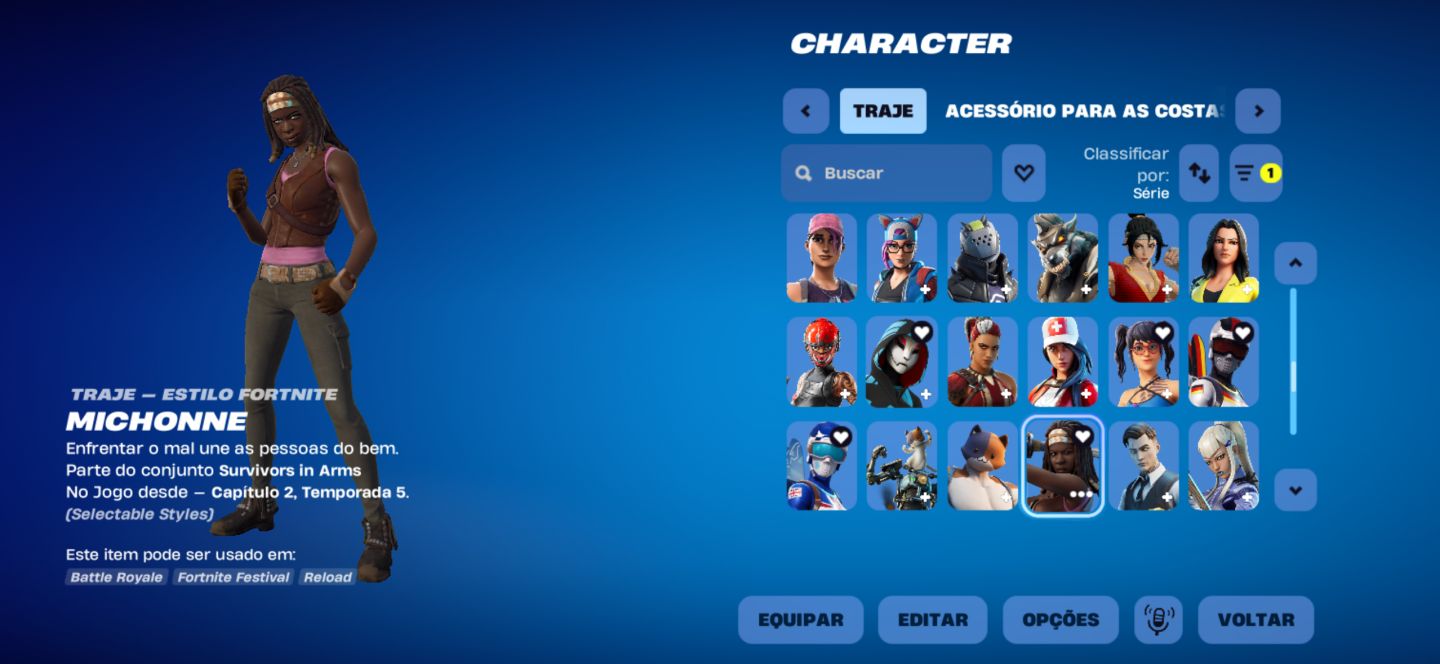 Conta fortnite