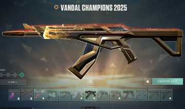 Conta valorant com Vandal champion 2023, faca Vct 2026 e varias outras skins