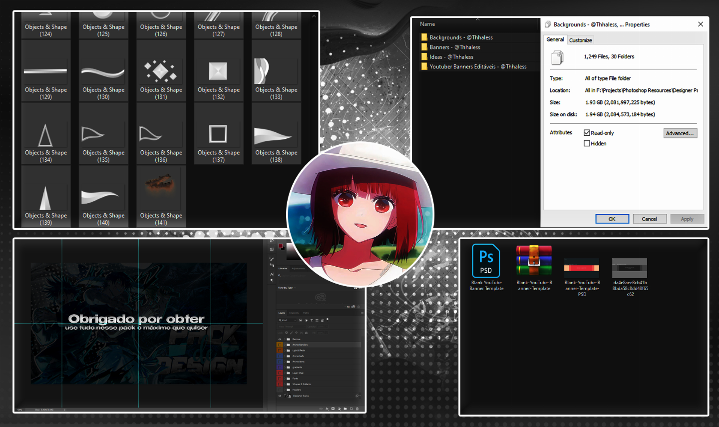 [BARATO] DESIGNER PACK - ENTREGA AUTO, +220GB, ARTE GGMAX, GFX, RENDERS E MAIS!