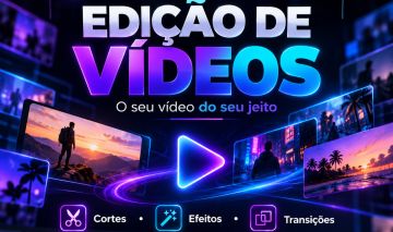 Edição de videos de forma profissional!