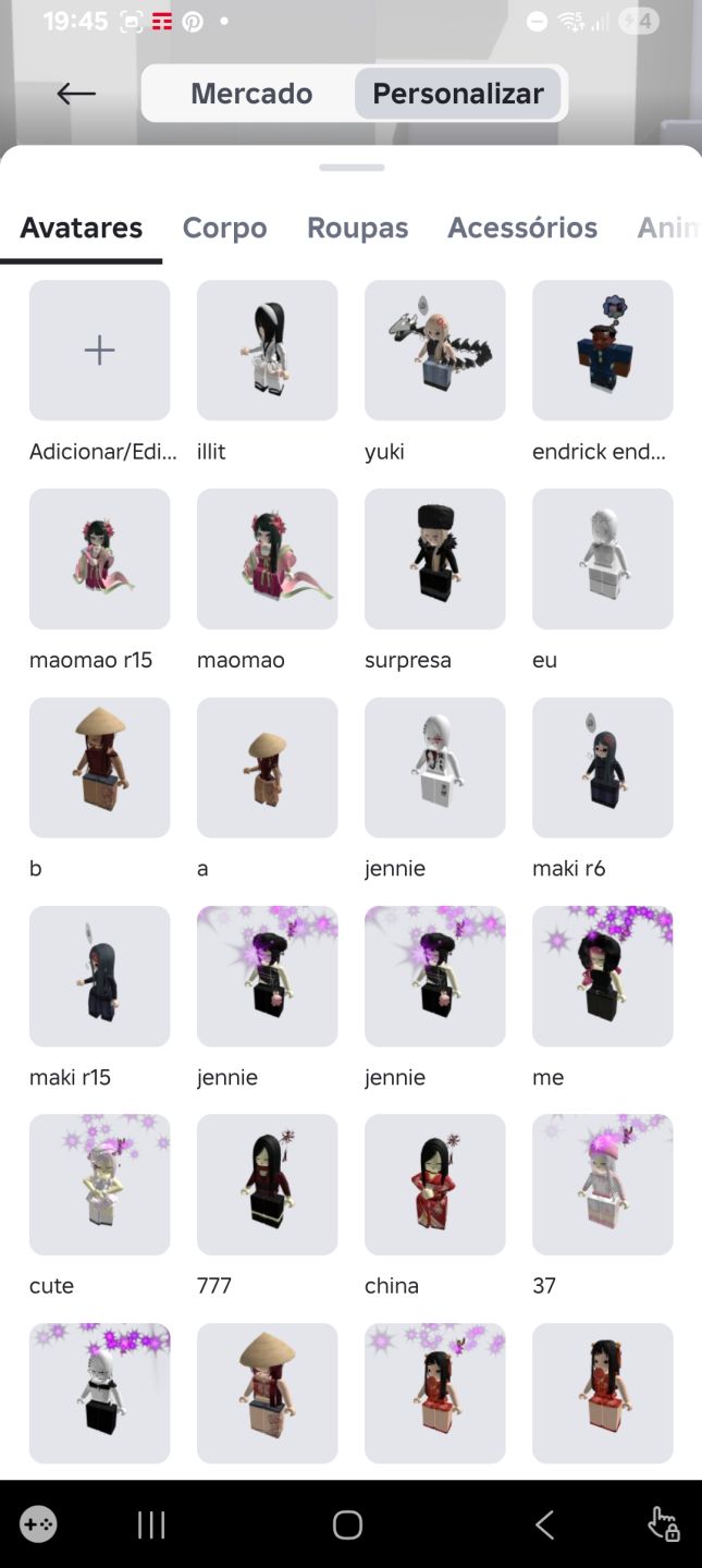 CONTA ROBLOX FEMININA: Focada em Death Ball