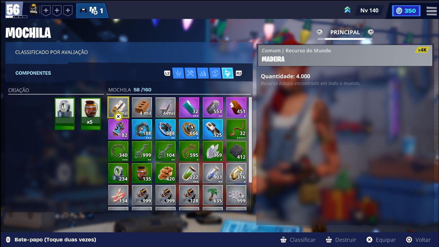 CONTA SALVE O MUNDO OG!!! FARM VBUCKS