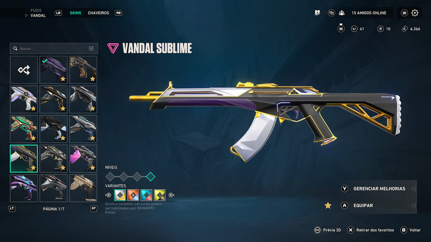 8k gastos em skins / Com acesso total! / Bundle Champions 25 / Lock-in 26.