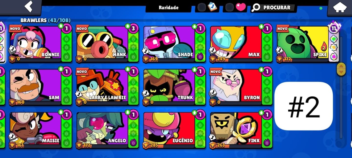 Contas de braw stars melhor preço!!