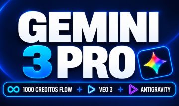 Gemini 3 Pro + Veo 3.1 + 1k Flow + Omni Flash | 5 TB