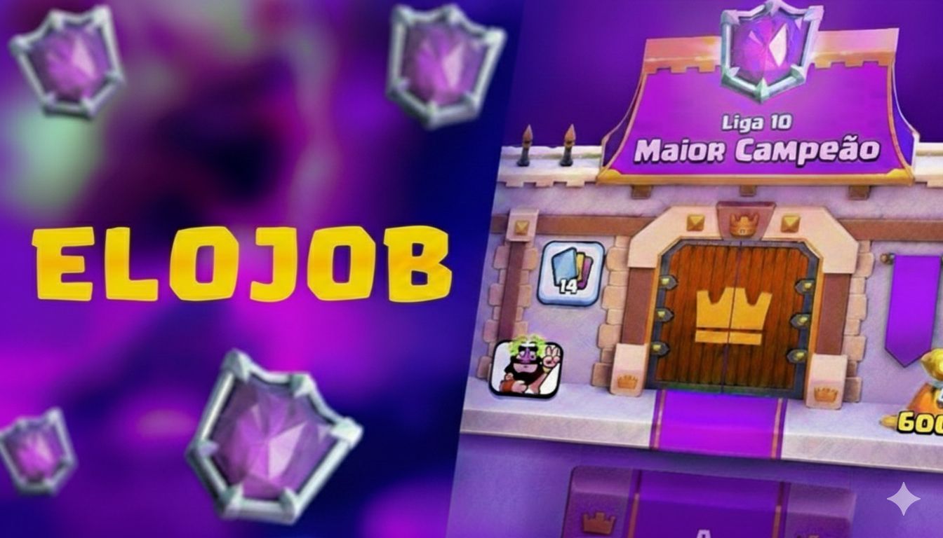 MELHOR PREÇO | ELOJOB CLASH ROYALE [+1k, 2k, 3k, 4k, 5k, 15k TROFÉUS] - ELO JOB