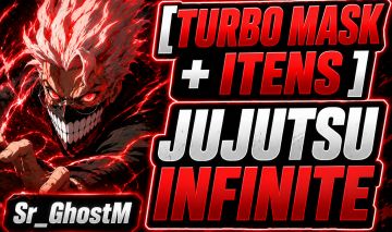 [TURBO MASK + ITENS ]JUJUTSU INFINITE MENOR PREÇO