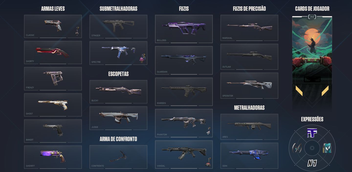 Conta de Valorant + LoL