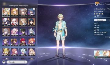 Aventurine Veraneio E2S1+ Ashveil e 10 tiros, conta reroll