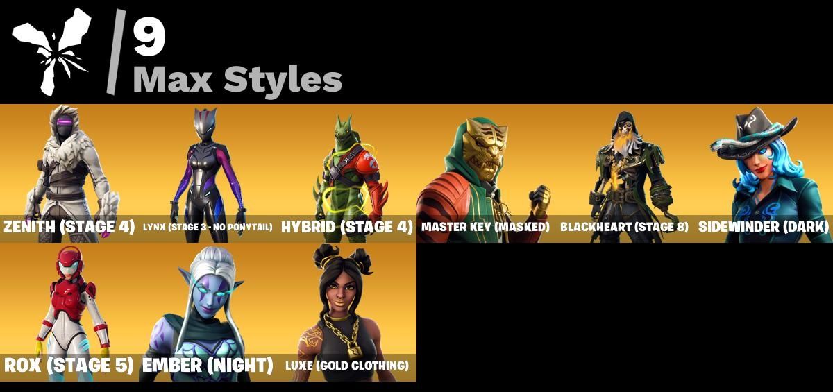 CONTA OG RARA VBUCKS INFITIOS / VIUVA NEGRA RARA / ICONES RAROS / 36SKINS