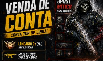 Conta de COD:M valiosa. Operador e Arma MÍTICA.