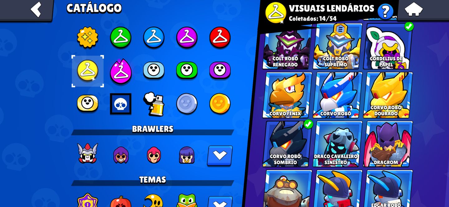 39K DE TROFÉUS COM SKIN DO DAMIAN TERRORNAUTA HALLOWEEN