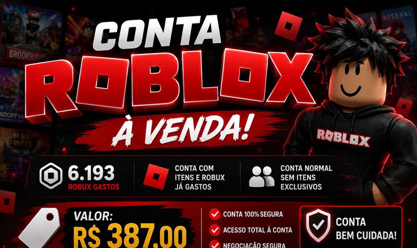 Conta Roblox à Venda