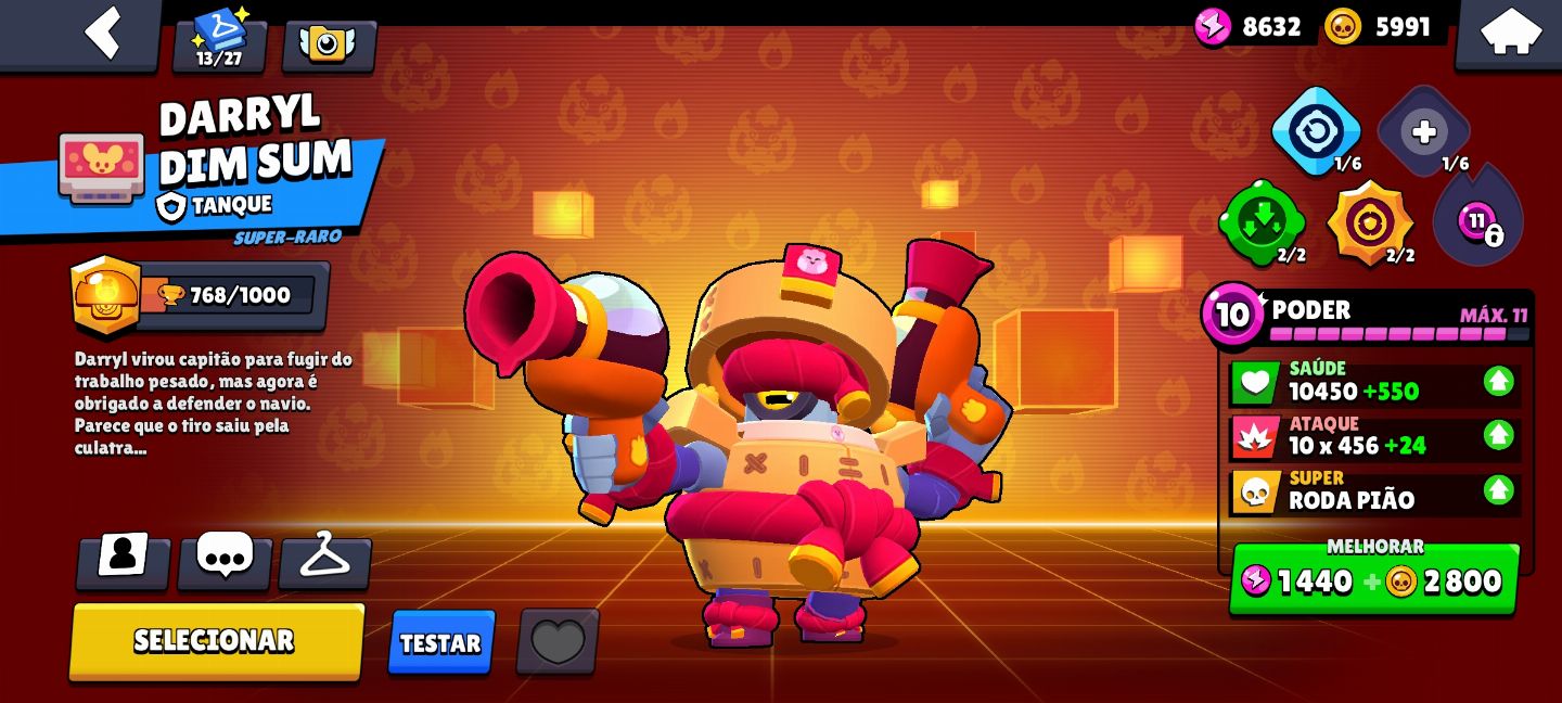 Conta de brawl com 7 passe 2020 45k