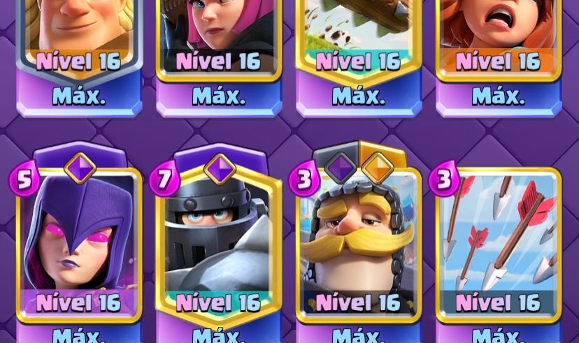CONTA CLASH 5 ANOS + CARTAS FULL