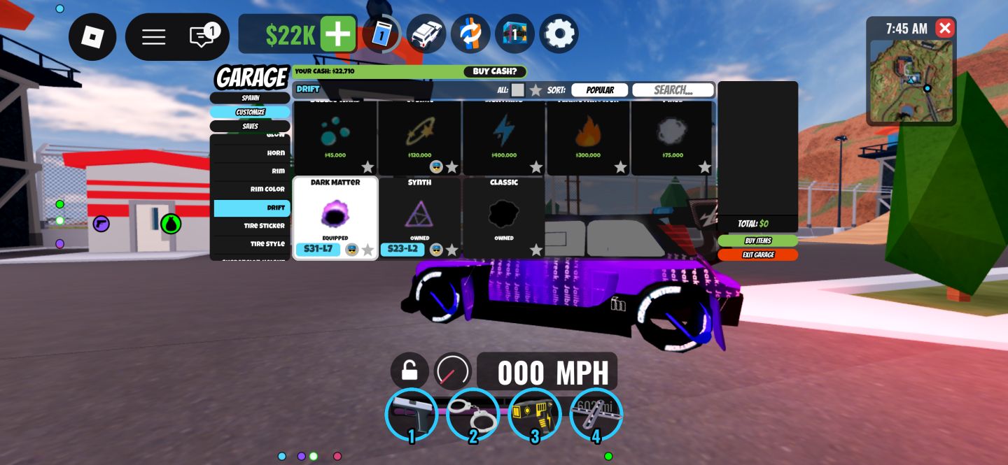 CARROS JAILBREAK | VÁRIOS MODELOS | ROBLOX