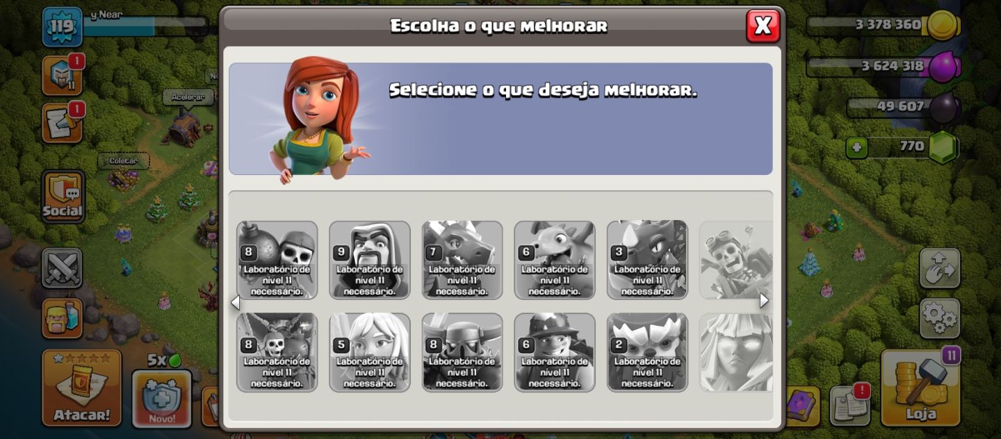 Conta Supercell Clash of clans e Clash royale