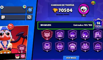Conta Brawl Stars 2019 Troféus Muitas Hipers.[Tudo Sobre Na Descrição]
