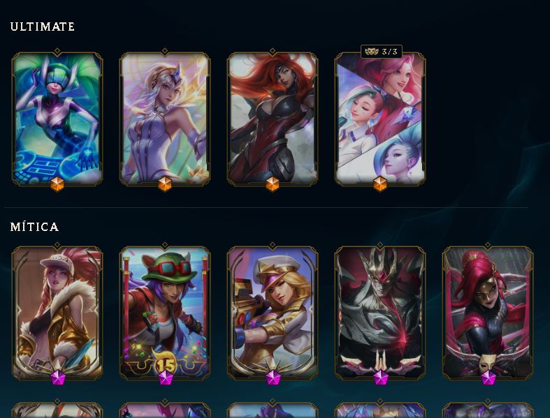 LEAGUE OF LEGENDS (4 ultimate)
