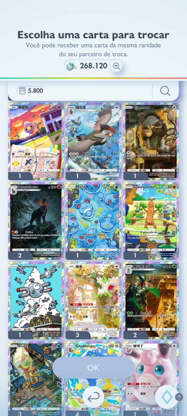 CARTA POKÉMON TCG POCKET BARATO