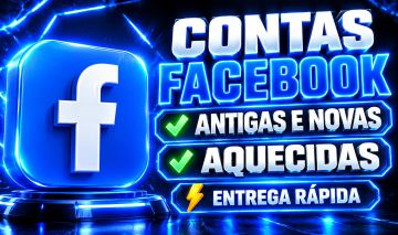 [PREMIUM] CONTAS FACEBOOK NOVAS/ANTIGAS | BRASIL | ENTREGA RÁPIDA