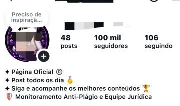Perfil Instagram 100k Orgânico | 22M Views + E-mail Original