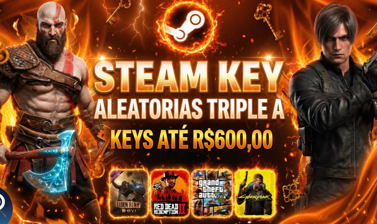 STEAM KEY ALEATORIAS TRIPLE A KEYS